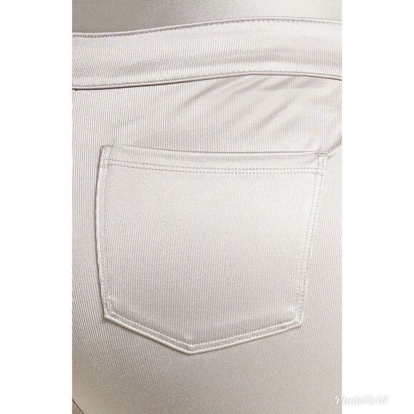 Revolve SKIMS Disco Pants in Gray Silver - Picture 4 of 12